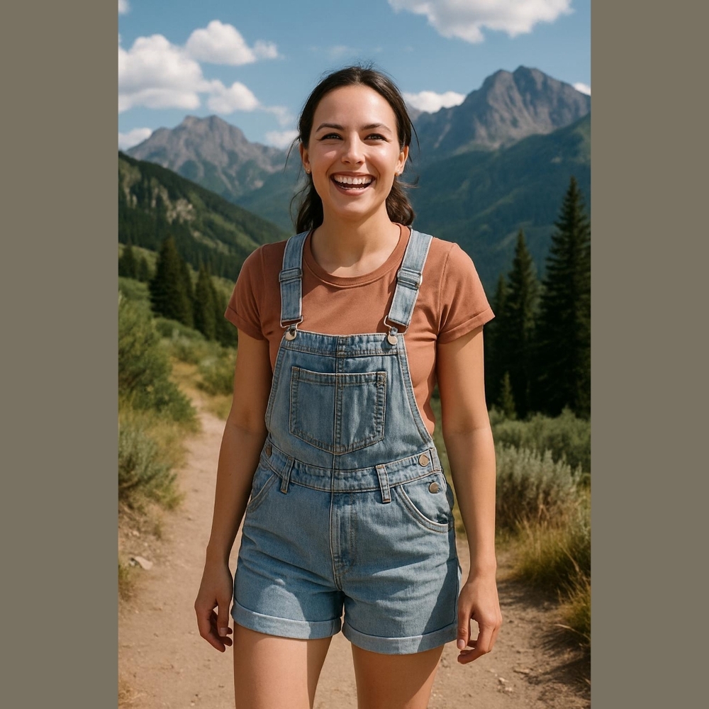 Risen Denim Overalls